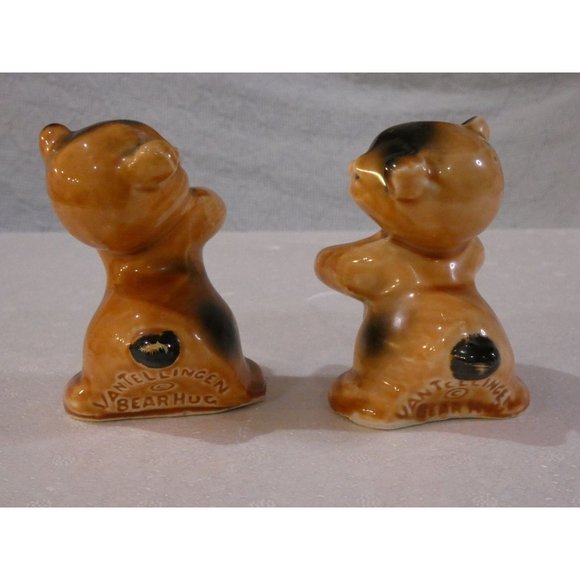 SNUGGLE HUGS SALT AND PEPPER SHAKER BEARS-VAN TELLINGEN - Picture 6 of 8